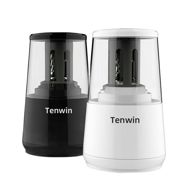 Electric Pencil Sharpener Usb - Tenwin 文房具自動電動鉛筆削り usb ヘビーデューティ機械コンテナバッテリー子供のためのテン勝利
