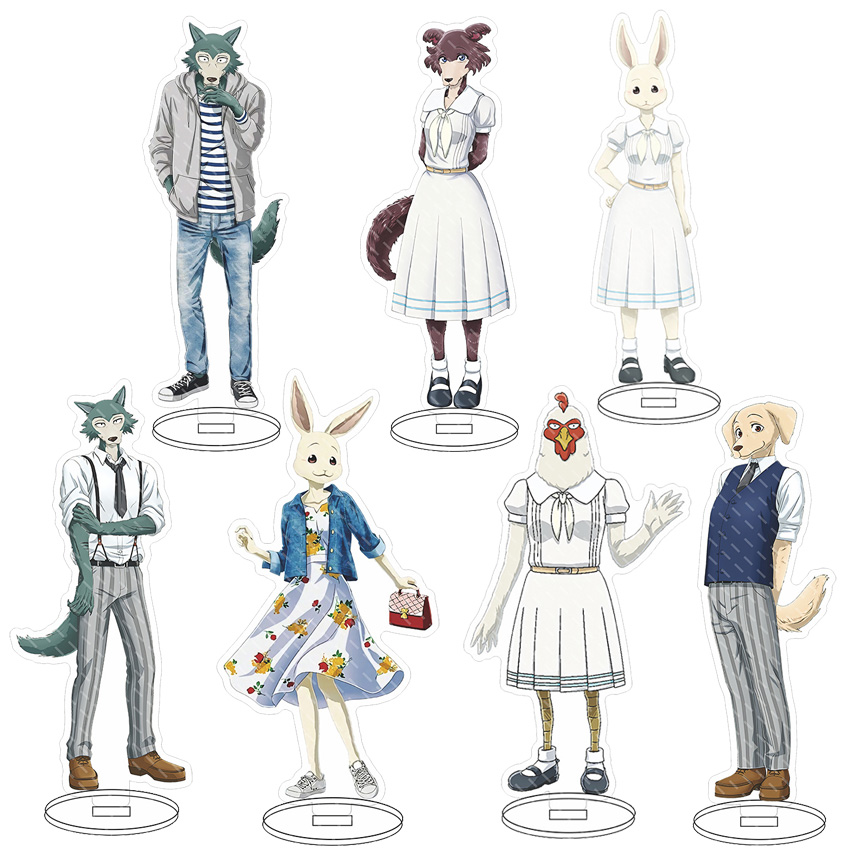 Desk Accessories - 16 センチメートルアニメ BEASTARS レゴシ ルイ ジュノ
