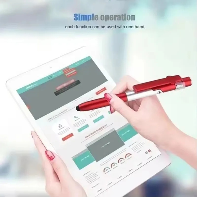 4 in 1 多機能ボールペン LEDライト付き 折りたたみ - Writing Tools のレビューと価格