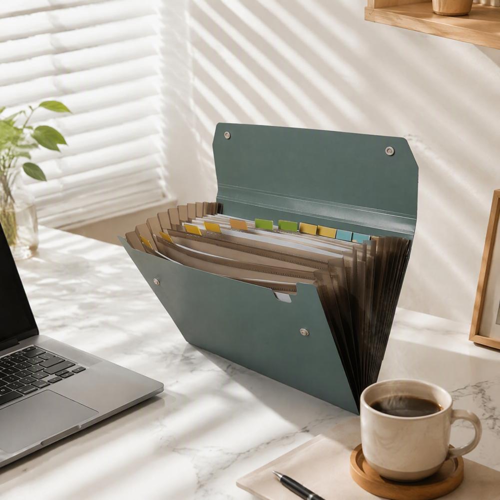 拡張可能なファイルフォルダー、13ポケット付き拡張ファイルフ - Expandable Accordion File Folder 13 Pockets のレビューと価格
