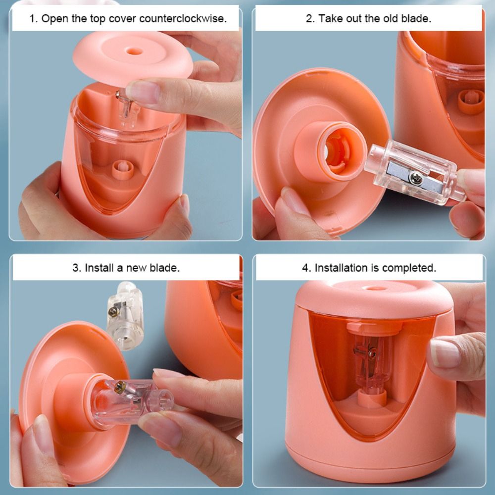 学校用品 バッテリー/USB/充電式 漫画風 クリエイティブ - Electric Pencil Sharpener Usb のレビューと価格