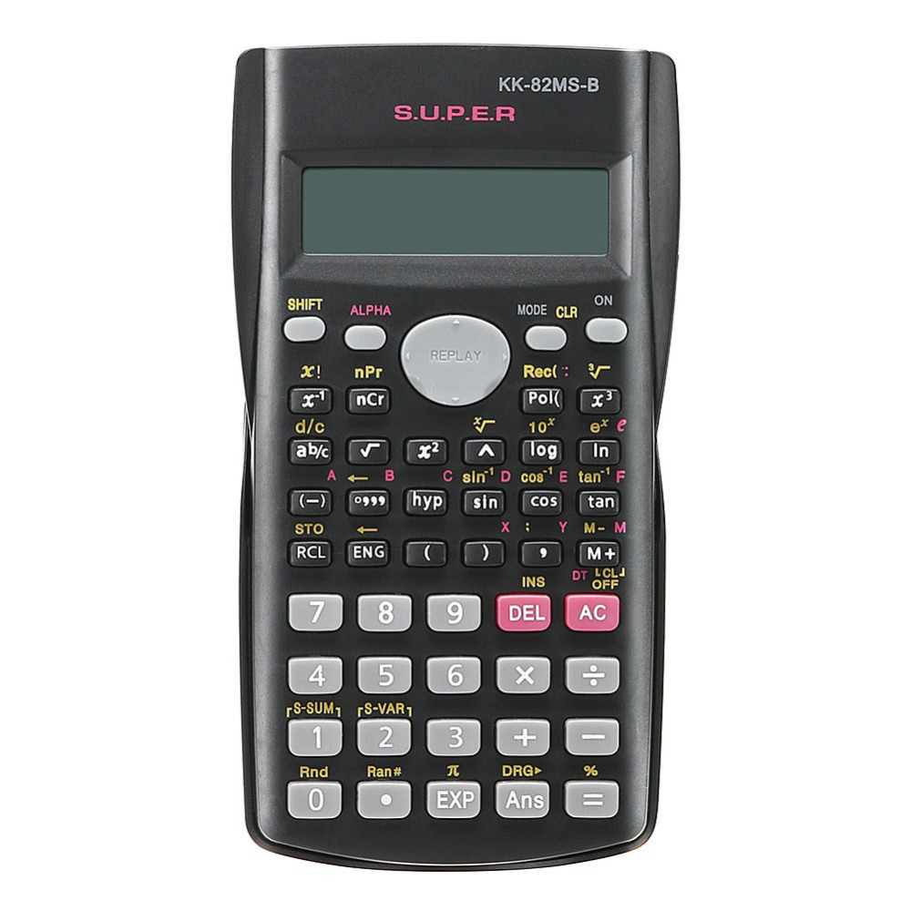 ポータブル 2 行関数電卓 240 機能ハンドヘルド学生用電 - Scientific Calculator For Secondary School のレビューと価格