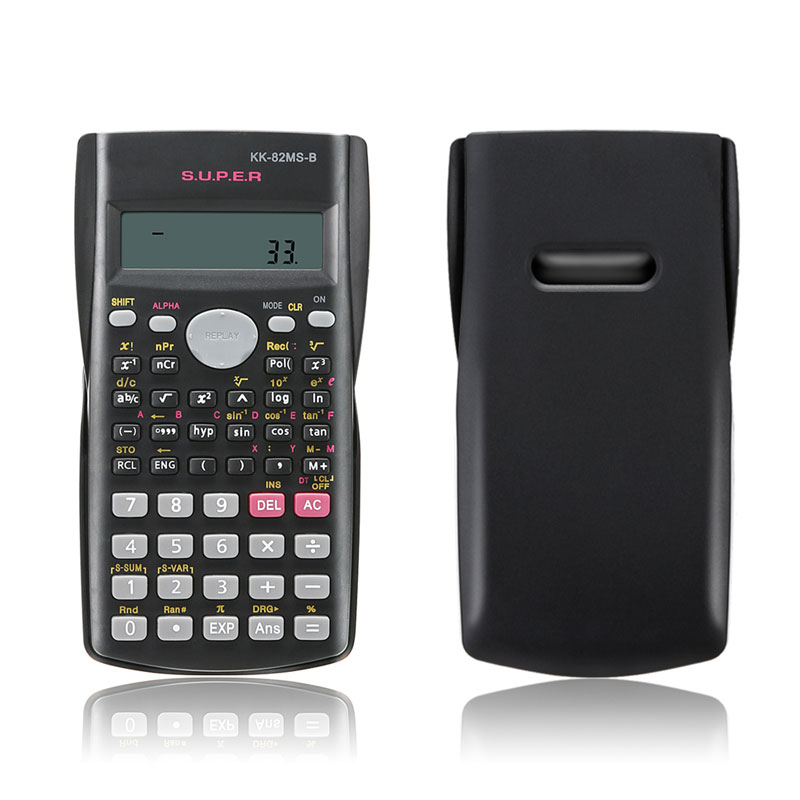 ポータブル 2 行関数電卓 240 機能ハンドヘルド学生用電 - Scientific Calculator For Secondary School のレビューと価格