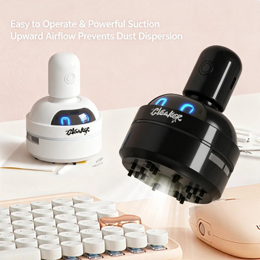 ポータブルミニデスク掃除機、コードレスデスクトップキーボード - Mini Desktop Vacuum Cleaner For Eraser Dust のレビューと価格