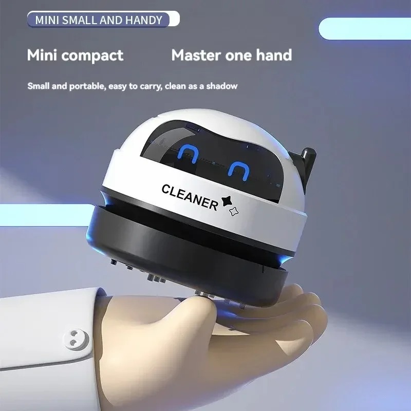 ミニワイヤレスデスクトップ掃除機、ハンドヘルドポータブルスイ - Mini Desktop Vacuum Cleaner For Eraser Dust のレビューと価格