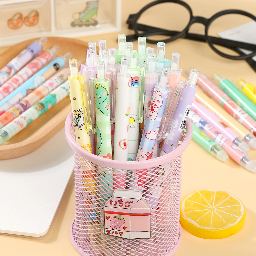20 ピース/ロットかわいいかわいい消去可能なゲルペン 0. - Retractable Eraser Pen Click のレビューと価格