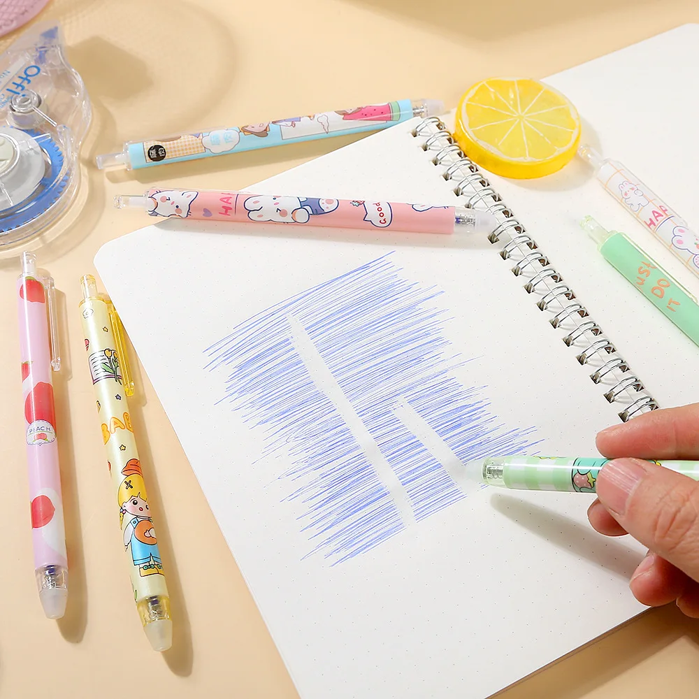 20 ピース/ロットかわいいかわいい消去可能なゲルペン 0. - Retractable Eraser Pen Click のレビューと価格