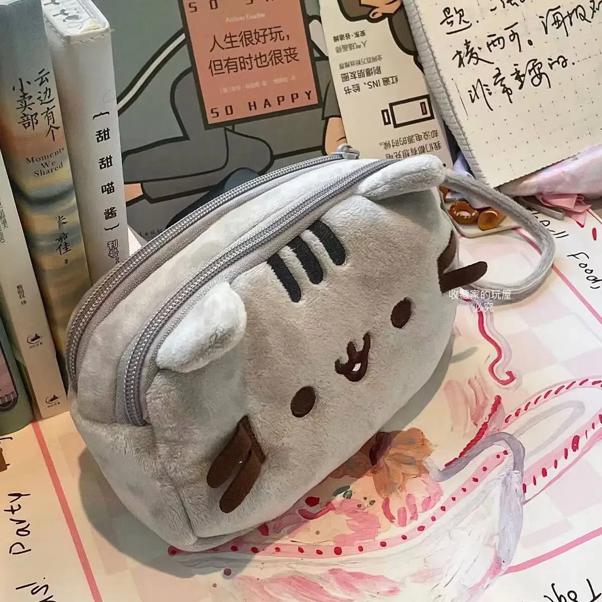 かわいいプシーンの太った猫の漫画ペンケース、大容量学生文房具 - Stationery のレビューと価格