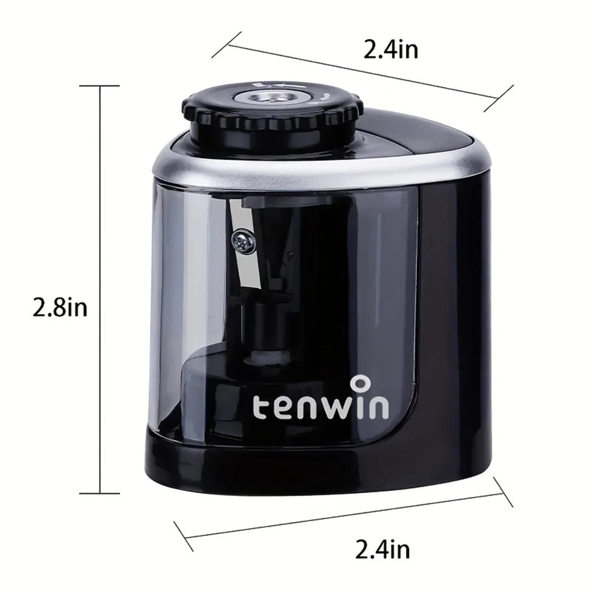 自動鉛筆削りデスクトップ電動鉛筆削り 6-8 ミリメートル静 - Electric Pencil Sharpener Usb のレビューと価格