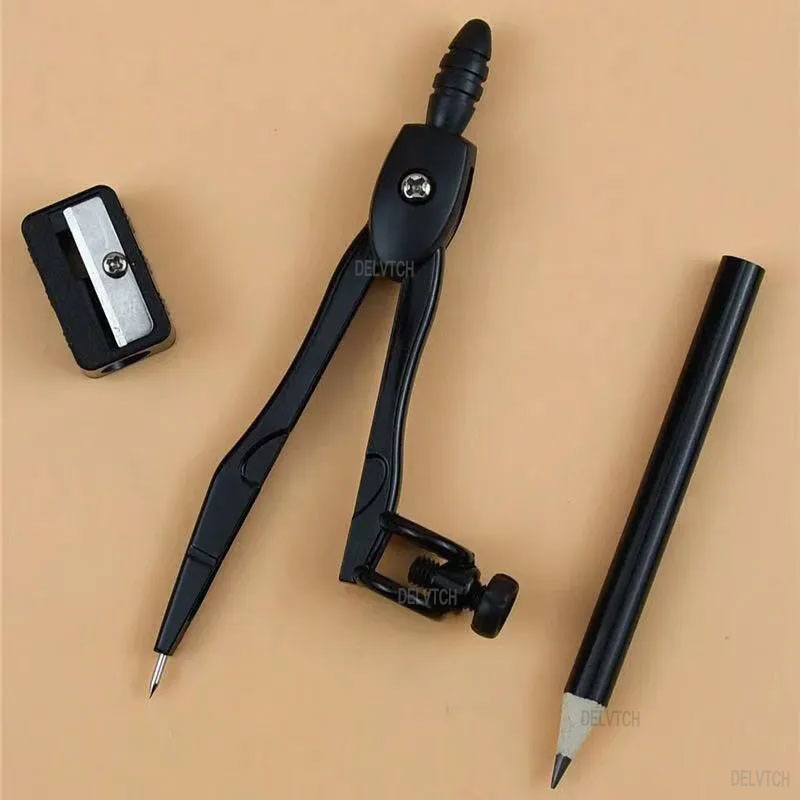 アートデザイン描画オフィス学校学生試験数学幾何学製図用品用鉛 - Math Geometry Set With Compass のレビューと価格