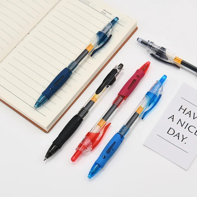 13/30本セットのリトラクタブルゲルペンセット、黒/赤/青 - Stationery のレビューと価格