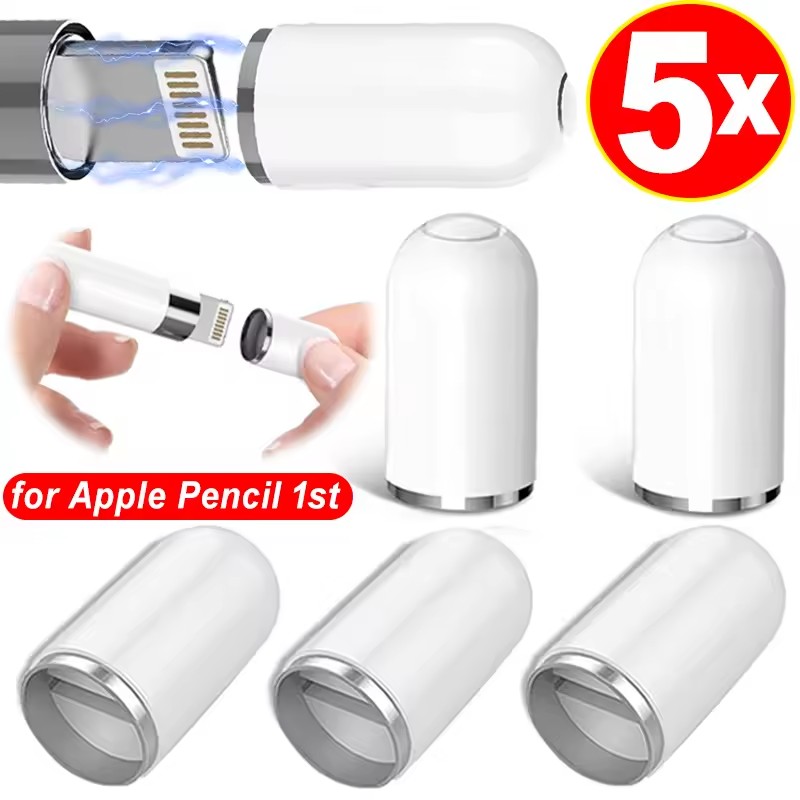 Apple Pencil 1用磁気ペンキャップ スタイラスペ - Stationery のレビューと価格