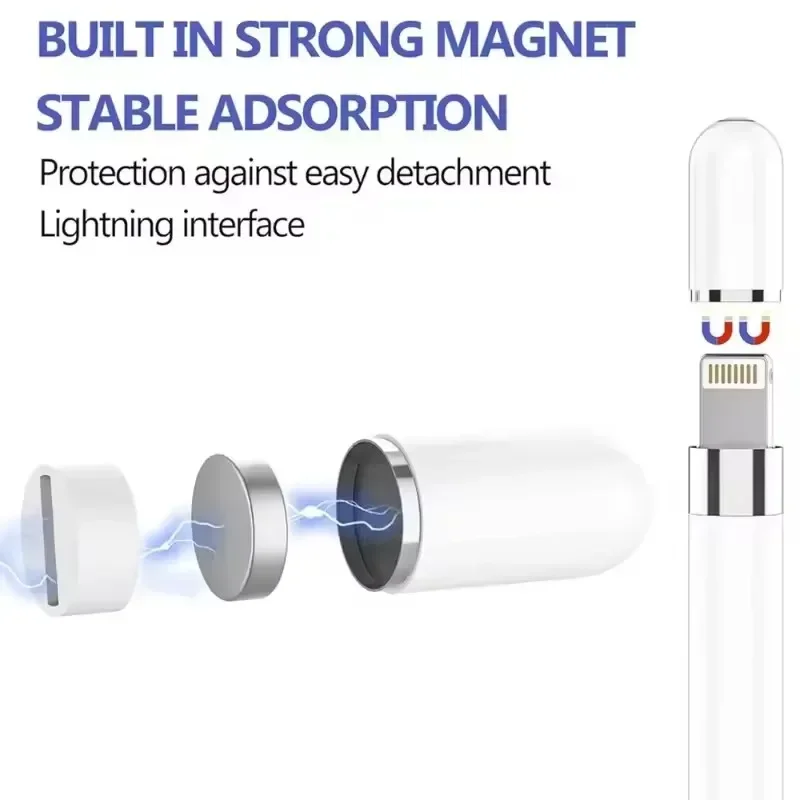 Apple Pencil 1用磁気ペンキャップ スタイラスペ - Stationery のレビューと価格