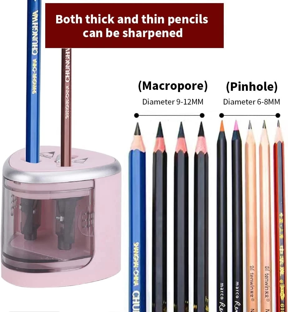 Tenwin 新 2 穴電動自動鉛筆削りスイッチ鉛筆削りホー - Electric Pencil Sharpener Usb のレビューと価格
