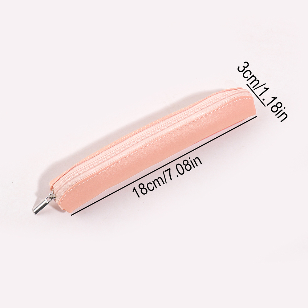 パーソナライズされたカスタムテキスト鉛筆ケース文具 PU レ - School Supplies のレビューと価格
