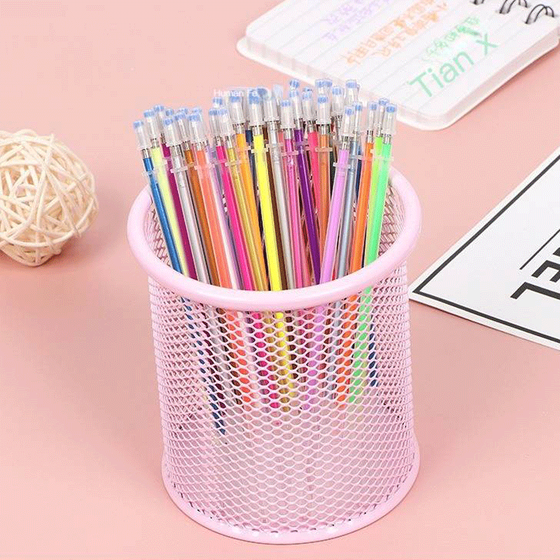 ゲルペンリフィルセット 12/100 色グリッターメタリック - Pastel Highlighter Set Double Ended のレビューと価格
