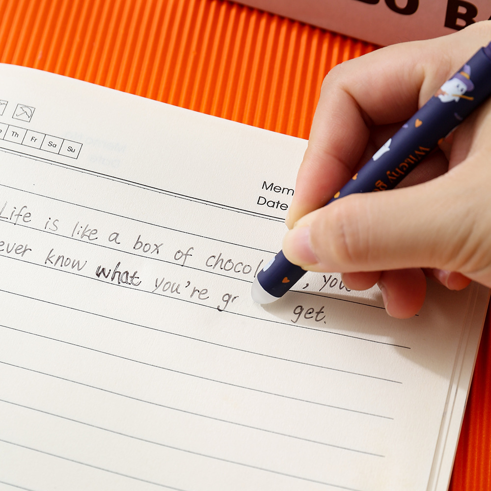 1-6本入り ハロウィン消せるゲルペン、0.7mm クリック - Retractable Eraser Pen Click のレビューと価格