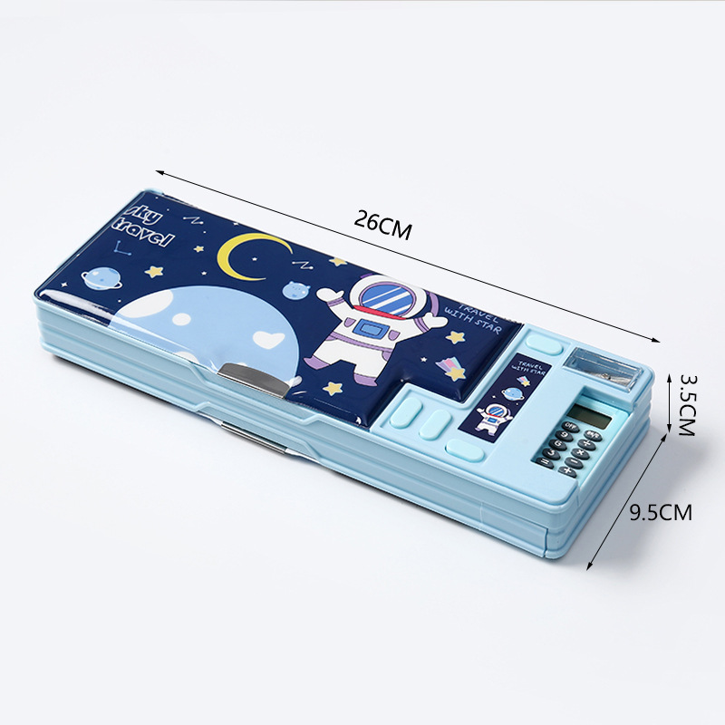 多機能電卓筆箱プラスチック両面文具ケース学生向けクリエイティ - Scientific Calculator For Secondary School のレビューと価格