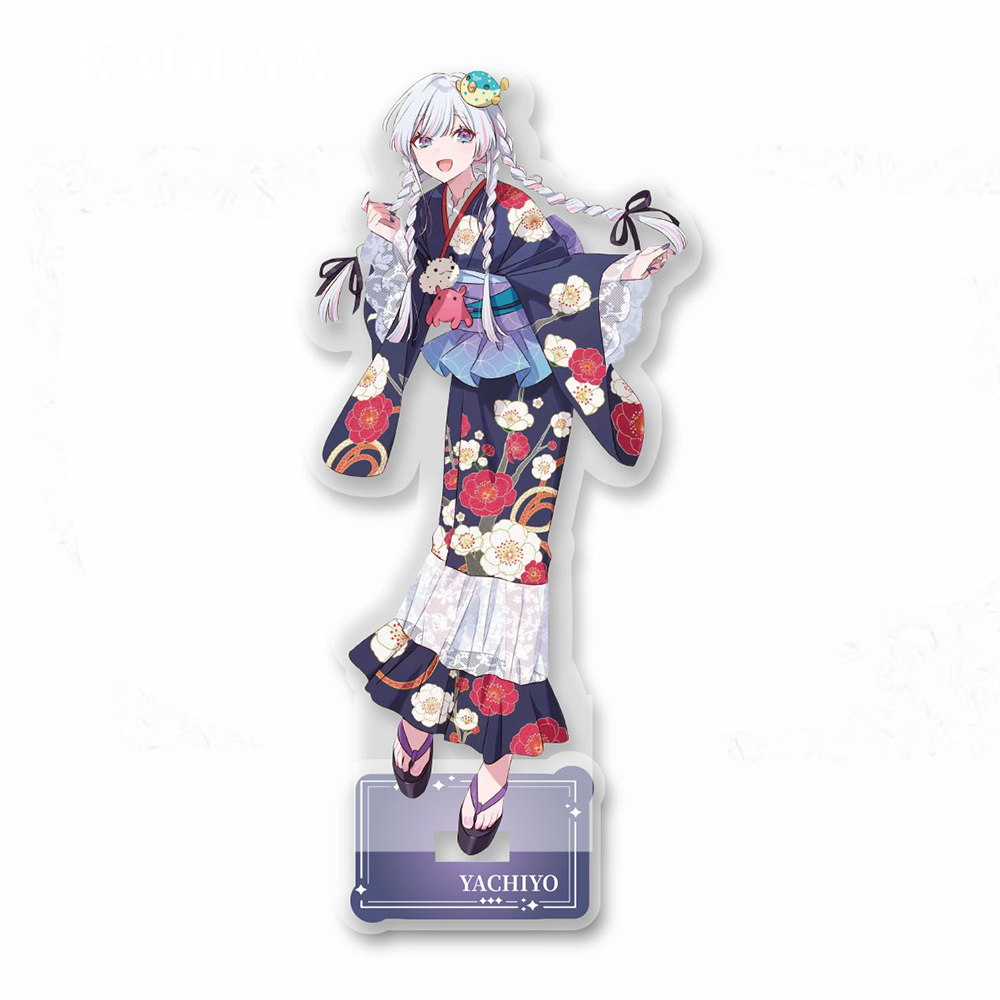 アニメ宇宙姫かぐやいろはさかやりやちよ月見コスプレスタンドア - Desk Accessories のレビューと価格