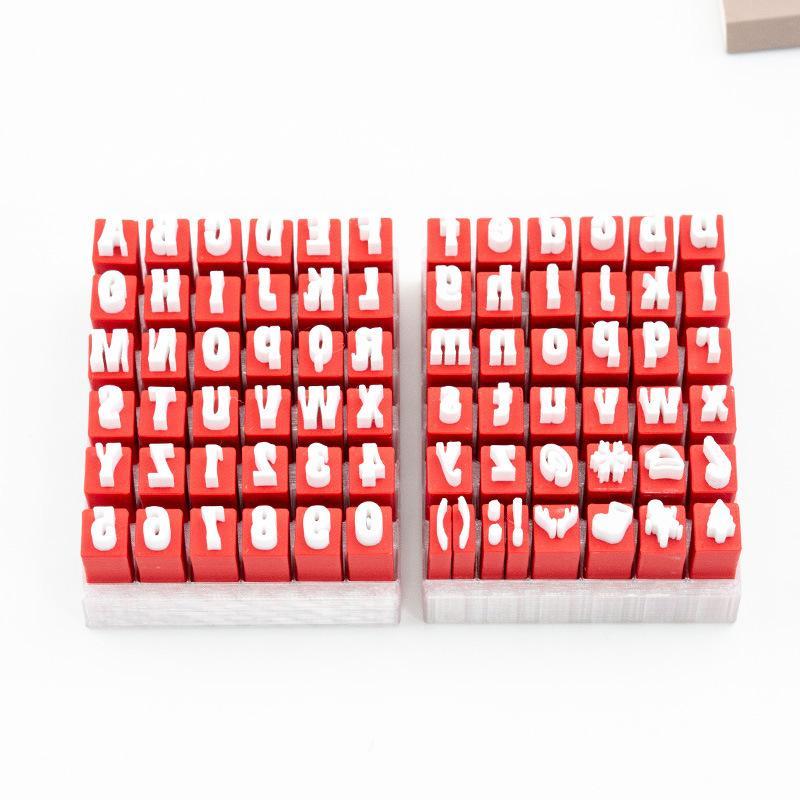 クリスマススタイルのアルファベット粘土スタンプセット、小文字 - Writing Tools のレビューと価格