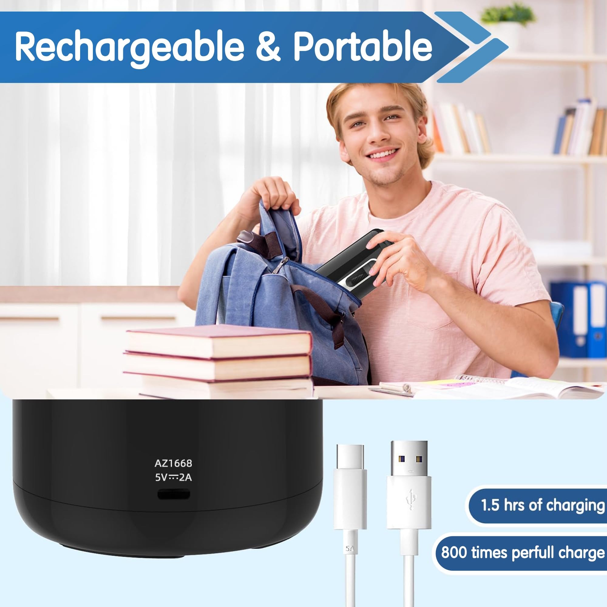 デリ電動鉛筆削り器 自動USBバッテリー式 3モード 高速削 - Electric Pencil Sharpener Usb のレビューと価格