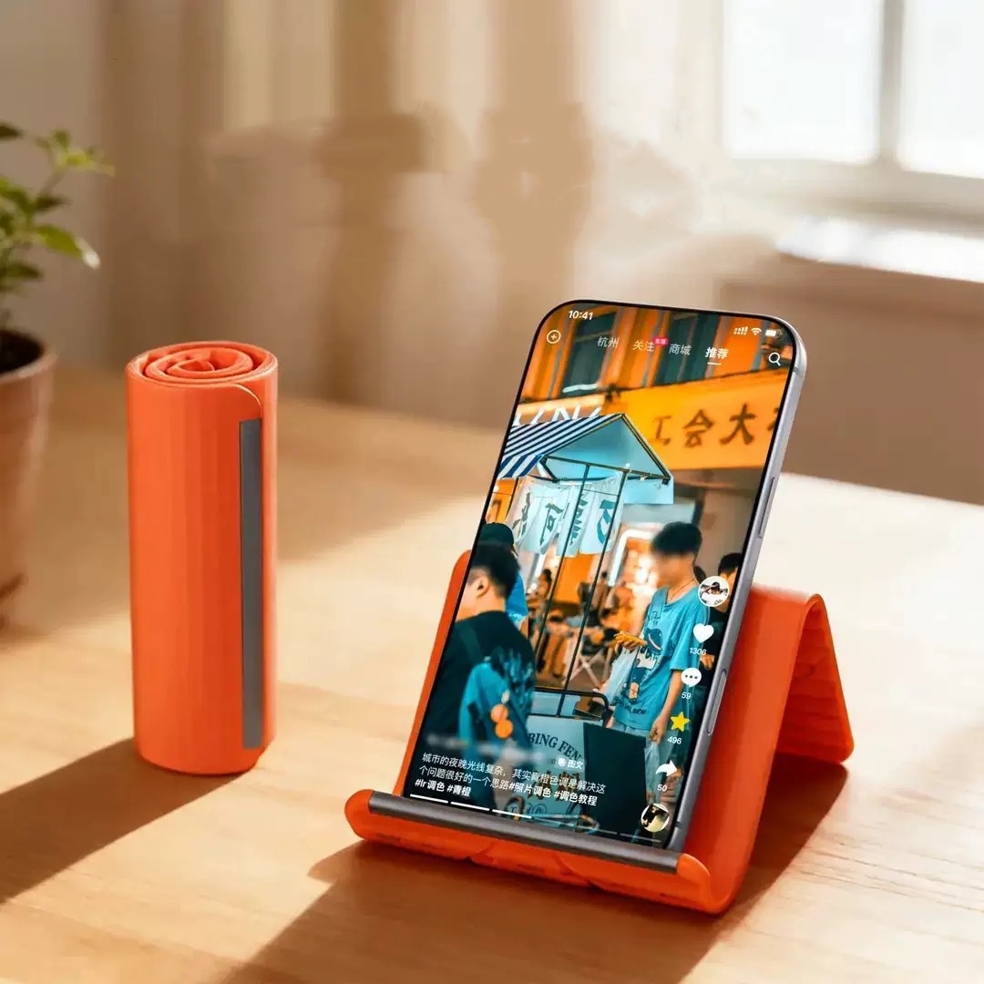 怠惰な携帯電話スタンド シリコン製デスクトップタブレット/ノ - Desk Accessories のレビューと価格