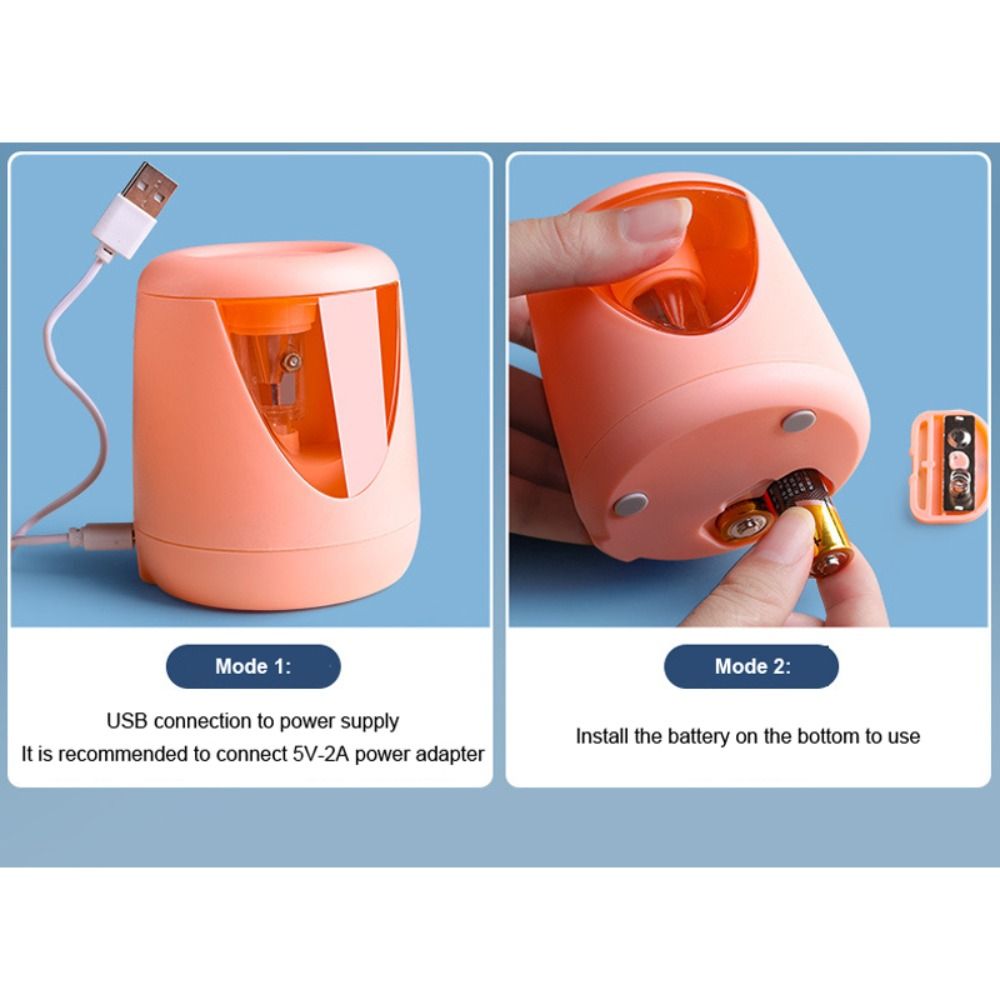 バッテリー/USB/充電 オフィス学用品 機械工具 スイッチ - Electric Pencil Sharpener Usb のレビューと価格