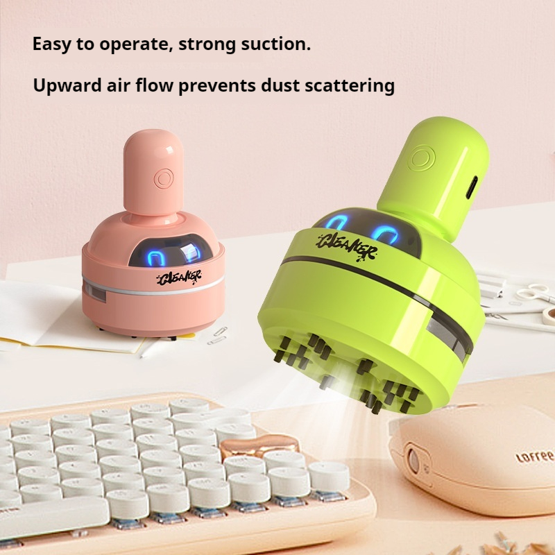 デスクトップクリーナー掃除機漫画ミニポータブル消しゴム鉛筆削 - Mini Desktop Vacuum Cleaner For Eraser Dust のレビューと価格